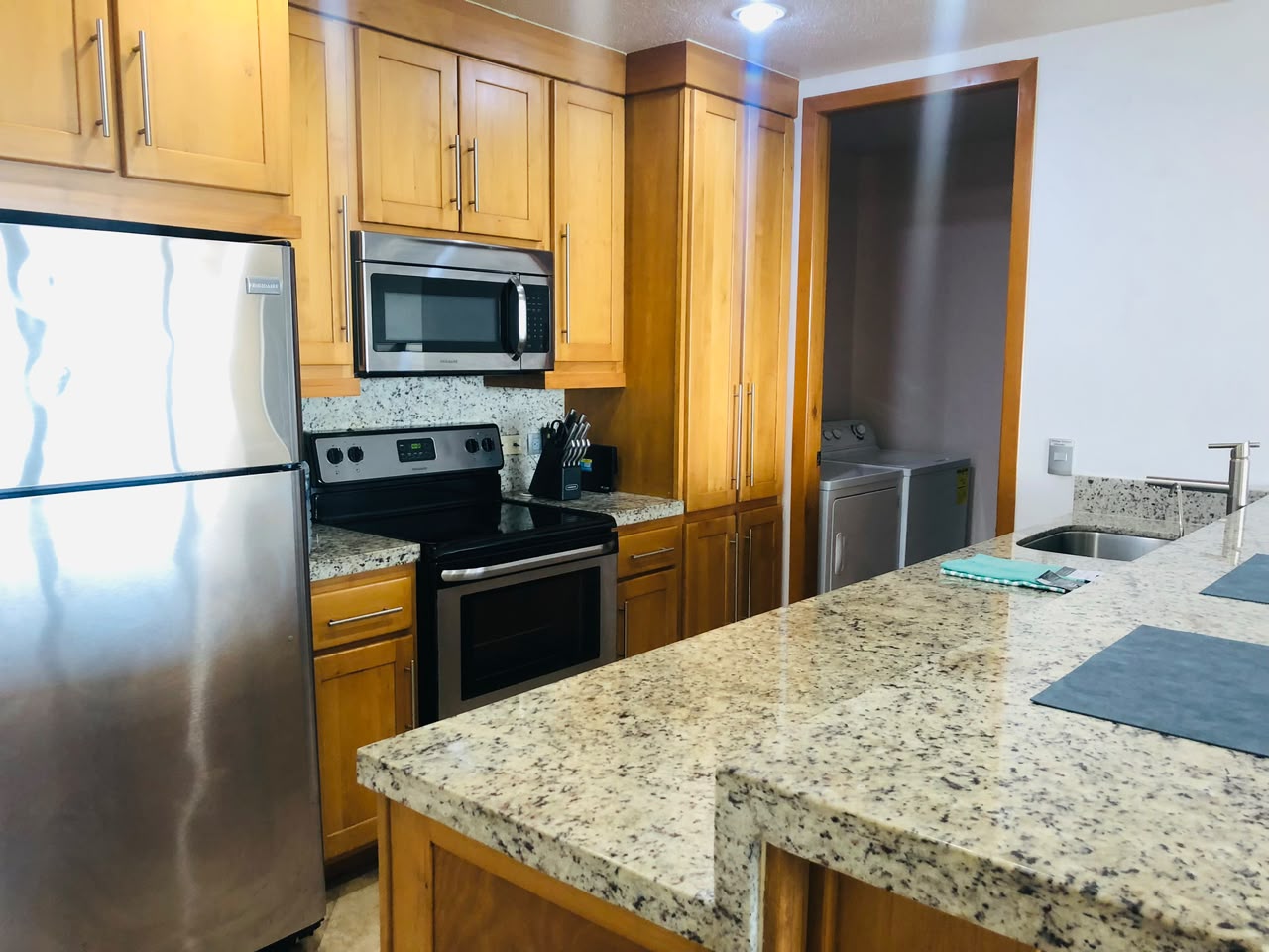 Cocina vista amplia
